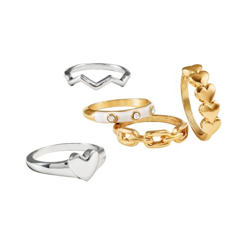 Set de Anillos Fancy Love X5