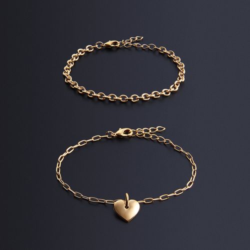 Set de pulseras para mujer Heart Love