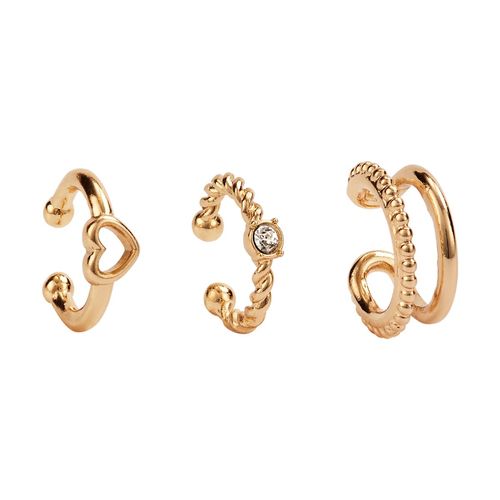 Set de aretes para mujer Earcuff Love